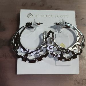 Kendra Scott Shiva hoop earrings